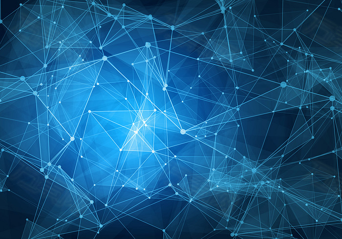 科技線條 構(gòu)建數(shù)字時(shí)代的抽象骨架